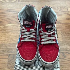 Marvel Spider-Man Vans